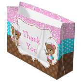 Baking Beren Birthday Party Groot Cadeauzakje (Voorkant Gekanteld)