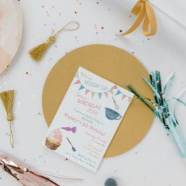 Baking Birthday Uitnodiging