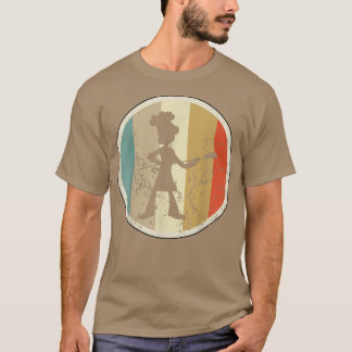 Baking Bread Master Baker Bakery Vintage Retro Dis T-shirt
