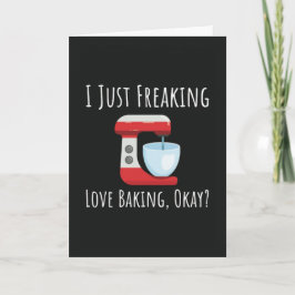 Baking Cards Baker Bakery Cook Pastry Chef Food Kaart