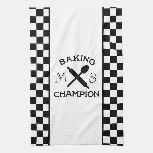 Baking Champion Kitchen Towel Theedoek (Verticaal)