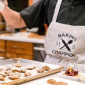 Baking Champion White Kitchen Schort voor bakkerij