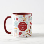Baking Cheaper dan Therapy Funny Kitchen Red Mok (Links)