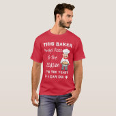 Baking Chef Funny Pun Bakers Graphic T-shirt (Voorkant volledig)