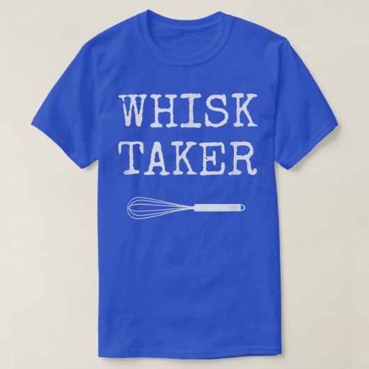 Baking Chef Whisk Taker T-shirt (Design voorkant)