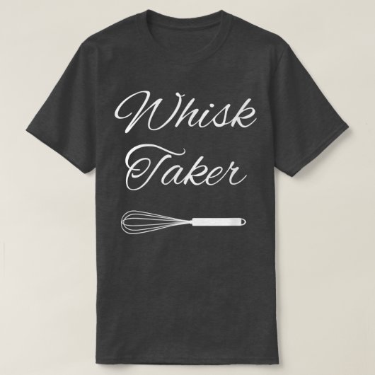 Baking Chef Whisk Taker  T-shirt (Design voorkant)