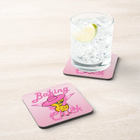 Baking Chick 8 Drankjes Onderzetter (Rechterzijde)