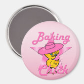 Baking Chick 8 Magneet (Voorkant / Achterkant)