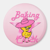 Baking Chick 8 Magneet (Voorkant)