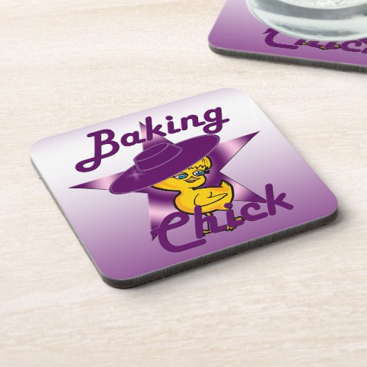 Baking Chick #9 Drankjes Onderzetter (Linkerzijde)