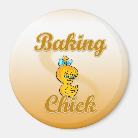 Baking Chick Magneet (Voorkant)