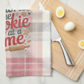Baking Christmas Memories Kitchen Towel  Theedoek (Quarter Fold)