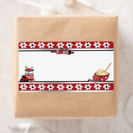 Baking Cookies Label (Insitu)