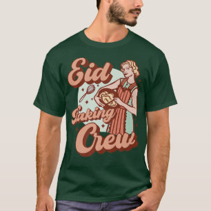Baking Crew Eid Mubarak voor moslimmeisjes T-shirt