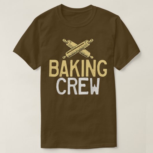 Baking Crew Friends Team Cooking Baking Baker T-shirt (Design voorkant)