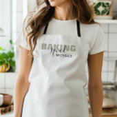 Baking Crew Simple Text Matching Group Name Schort