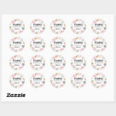 Baking Cupcake Decorating Meisje Verjaardag Sticke Ronde Sticker (Vel)