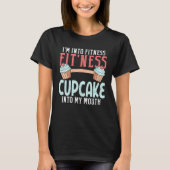 Baking Cupcake Pastry T-shirt (Voorkant)
