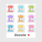 Baking Day Kitchen Stand Mixer Cooking Planner Sticker (Vel)