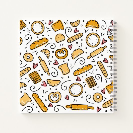 Baking Elements Ontvang Notitieboeken (Achterkant)