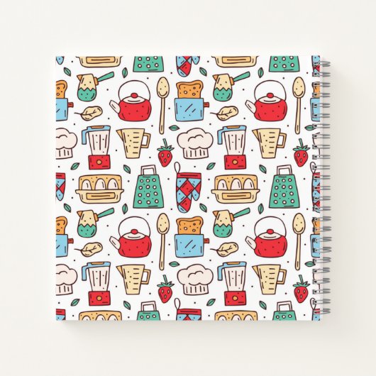 Baking Elements Ontvang Notitieboeken (Achterkant)