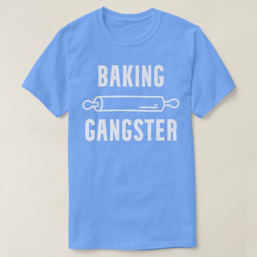 Baking Gangster Funny Cook Chef Baker Kitchen of T-shirt (Design voorkant)