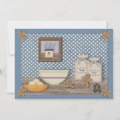 Baking Gingerbrood Cookie Swap Uitnodiging (Voorkant)