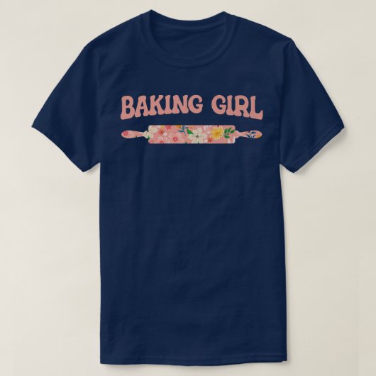 Baking Girl - Baking Muffins Cookie Cupcakes Baker T-shirt (Design voorkant)