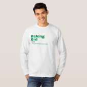 Baking Girl - Baking T-shirt (Voorkant volledig)