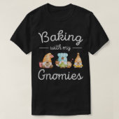 Baking Gnomen Women Gnome Baker T-shirt (Design voorkant)