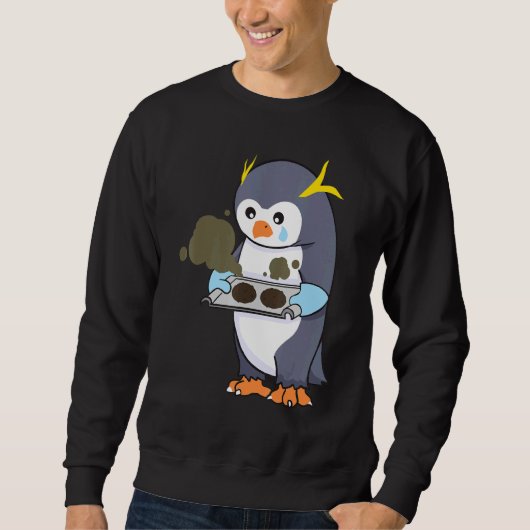 Baking Gone Wrong Penguin Chef Culinaire Baker Coo Trui (Voorkant)