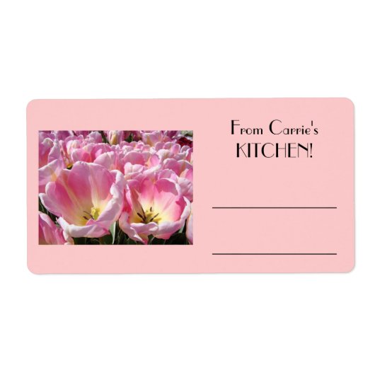 Baking Good Canning Jar Labels Custom KITCHEN (Voorkant)