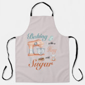 Baking Hugs Sugar design for bakers & Pastry chefs Schort (Voorkant)