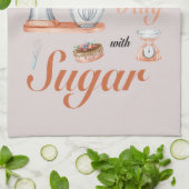 Baking Hugs Sugar design for bakers & Pastry chefs Theedoek (Gevouwen)