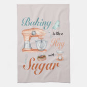 Baking Hugs Sugar design for bakers & Pastry chefs Theedoek (Verticaal)