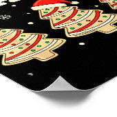 Baking I'm Just Here For The Snacks Christmas Cook Poster (Hoek)