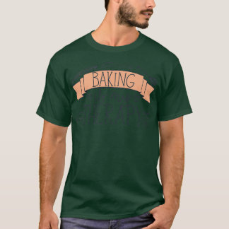 Baking is mijn therapie 2476 t-shirt