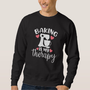 Baking is mijn therapiefaker 1 trui