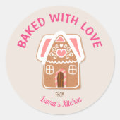 Baking Labels Personalised With a Name (Voorkant)