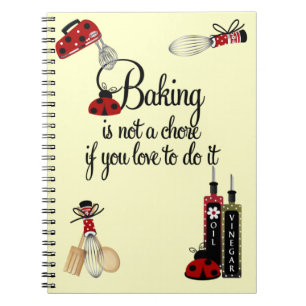 Baking Lady Bug Notitieboek