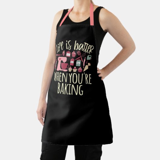 Baking Lover Cute Bakery Baking Lover Gift Schort (Insitu)