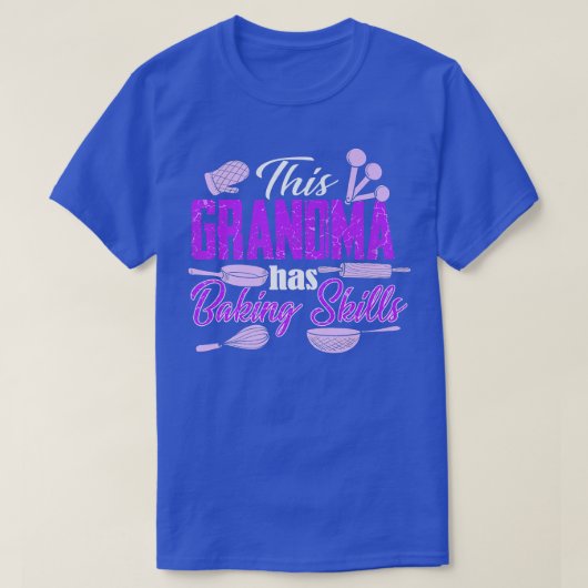 Baking Lover Funny Grandma 526 T-shirt (Design voorkant)