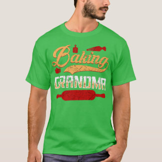 Baking Lover Funny Grandma 529 T-shirt