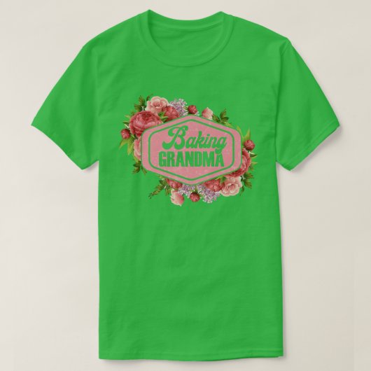 Baking Lover Funny Grandmoeder Baker Grandma 531 T-shirt (Design voorkant)