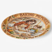 "Baking Memories" Thanksgiving Bakpapier Bord (Gekanteld)