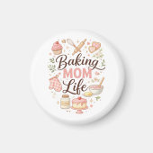 Baking Moeder Leven Magneet (Voorkant)