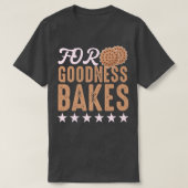 Baking Motif for Cake and Cookie bakers 560 T-shirt (Design voorkant)