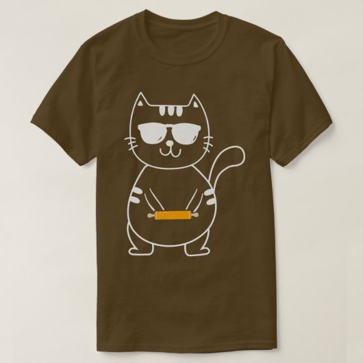 Baking Muffins Cookie Cupcakes - Bakkerbaker T-shirt (Design voorkant)