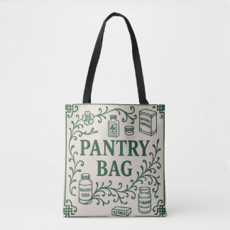"BAKING PANTRY BAG" - CHINOISERIE TOTE TOTE BAG