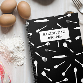 Baking Papa Recepten Keukengereedschap Blank Gelin Notitieboek
